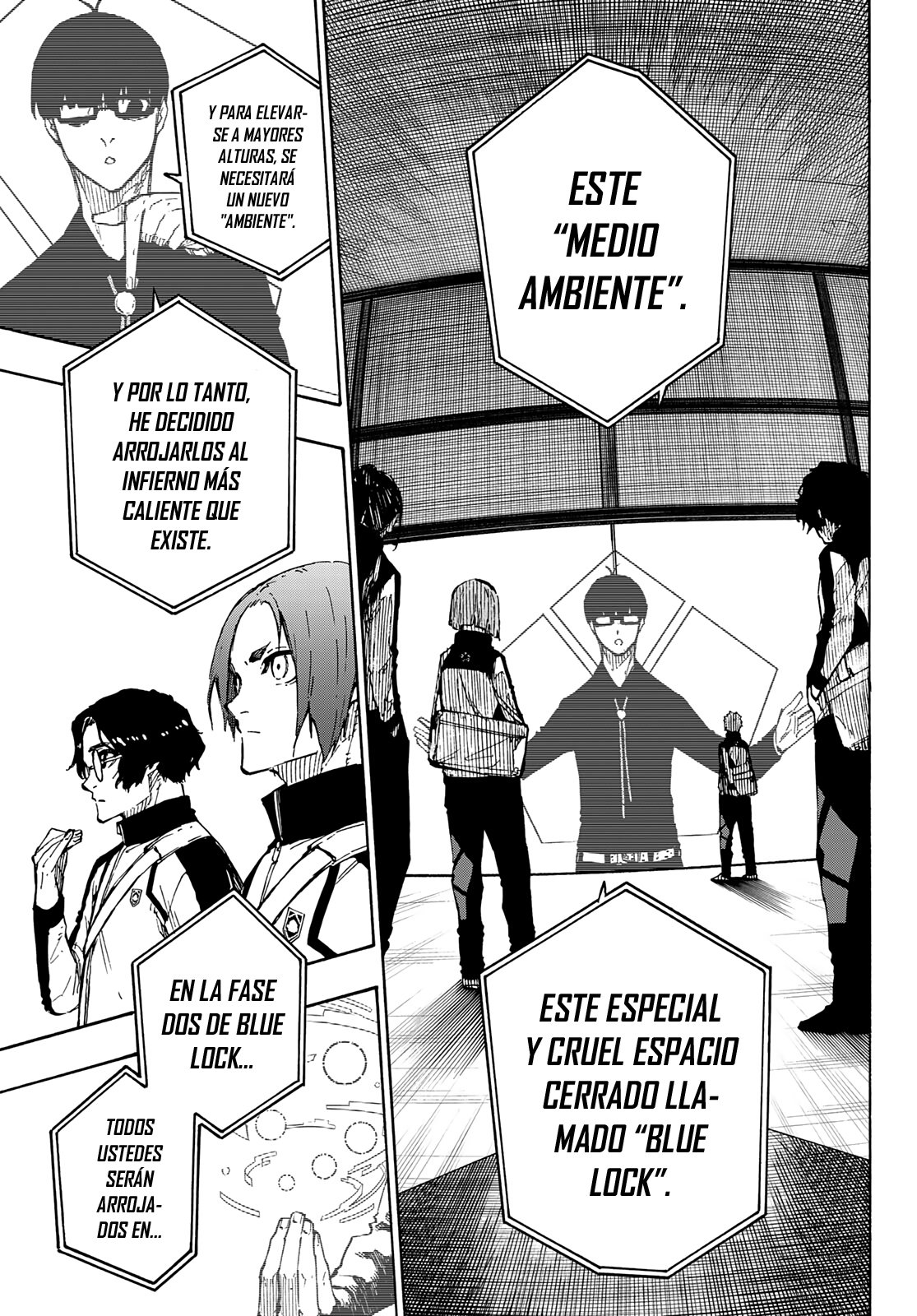 Blue Lock Capitulo 153: Entorno página 9
