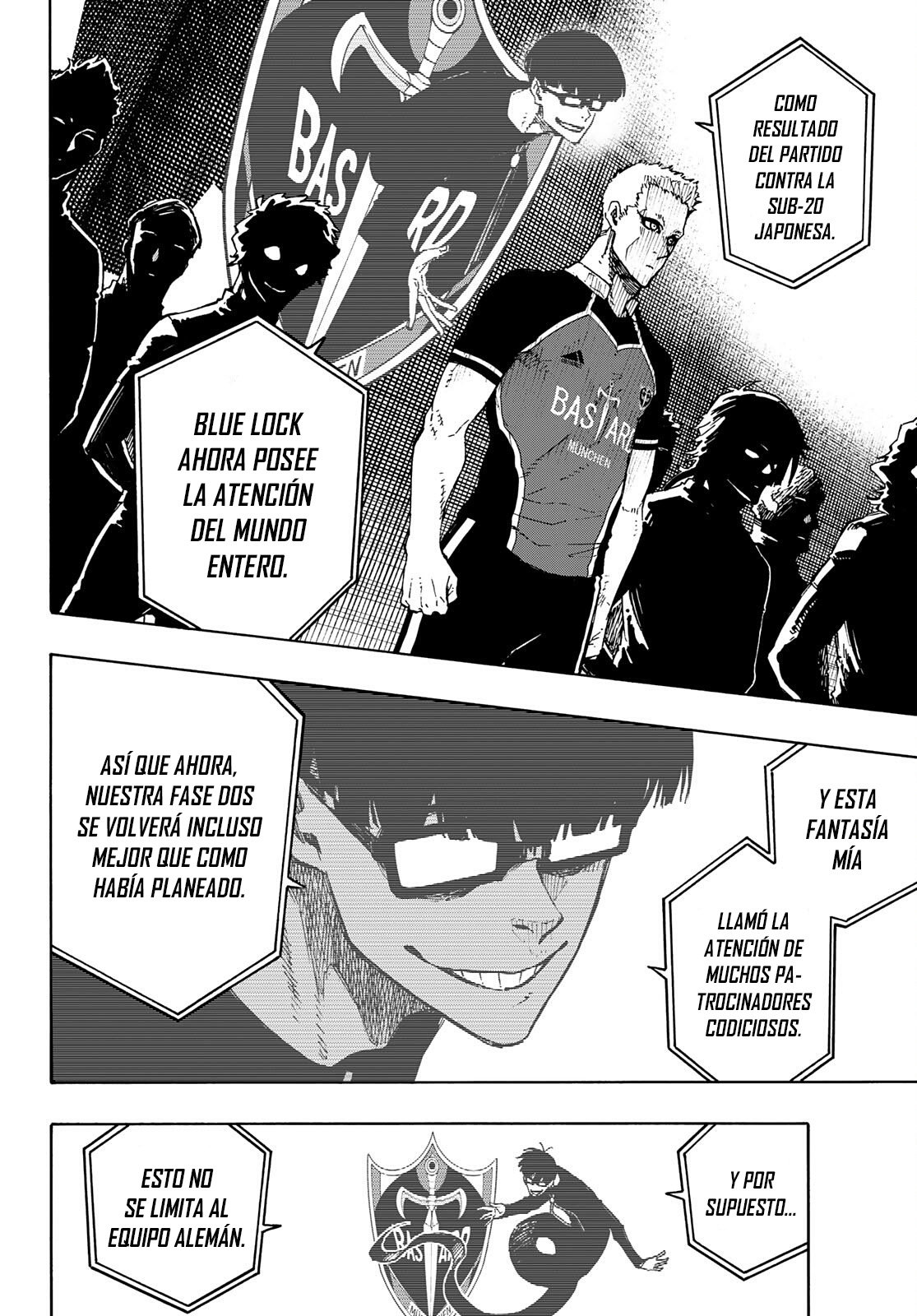 Blue Lock Capitulo 155: Liga Neo-Egoísta. página 3
