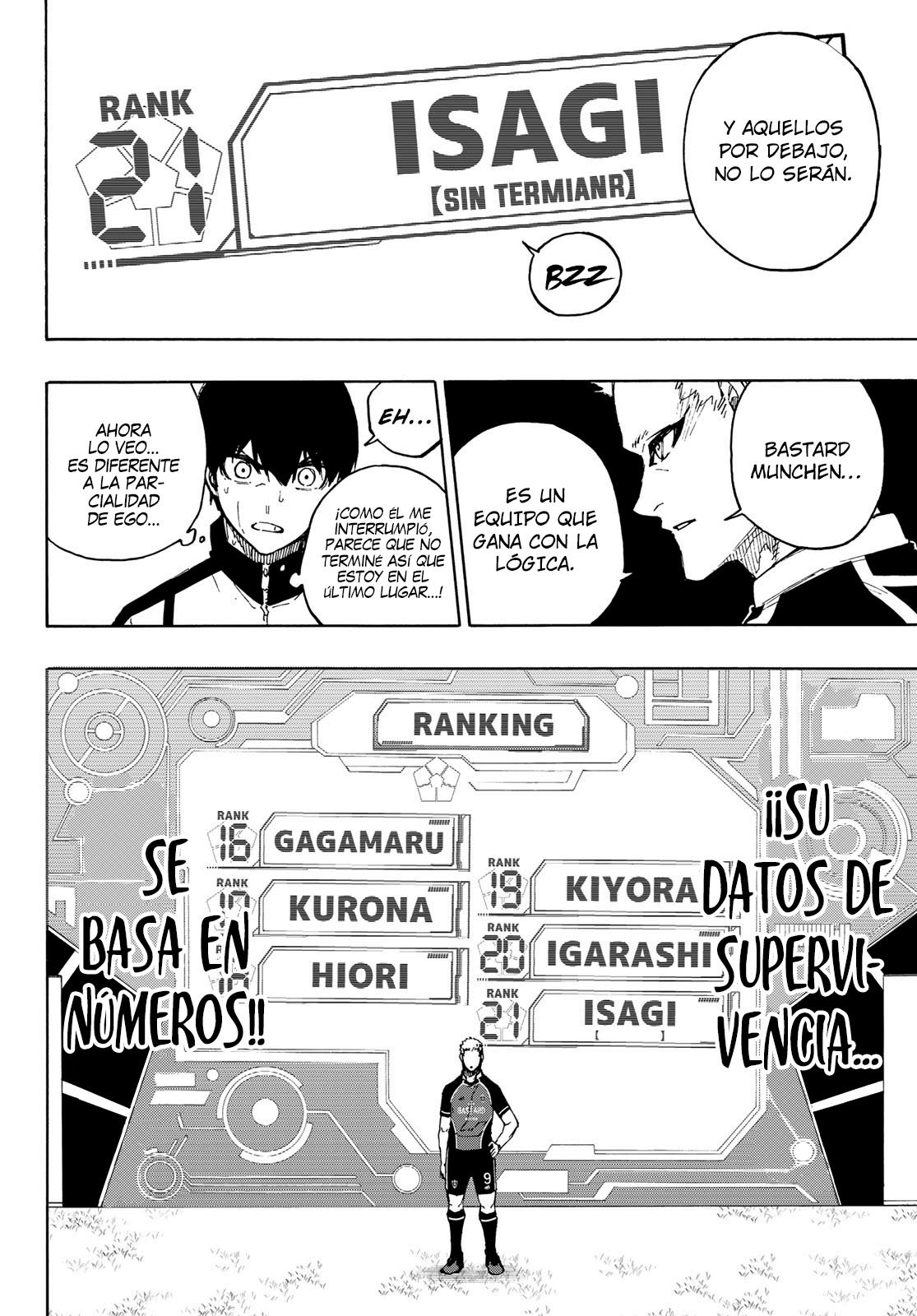 Blue Lock Capitulo 157: Kaiser página 16