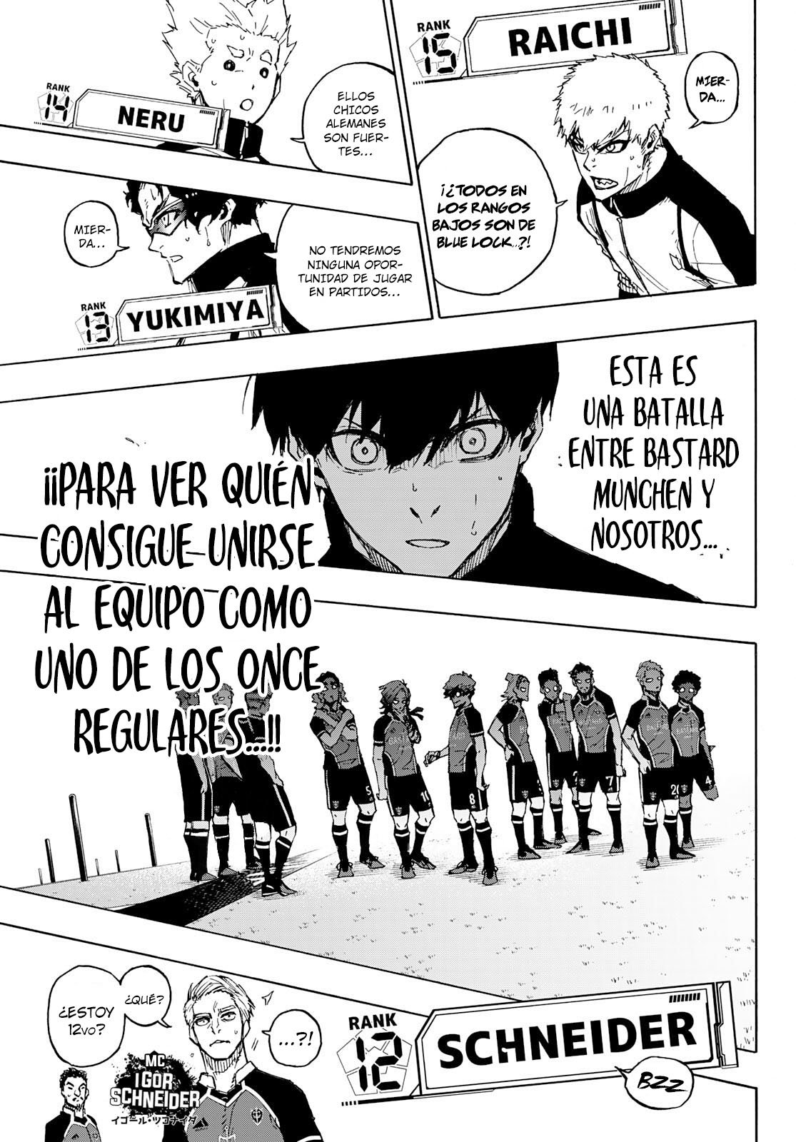 Blue Lock Capitulo 157: Kaiser página 17