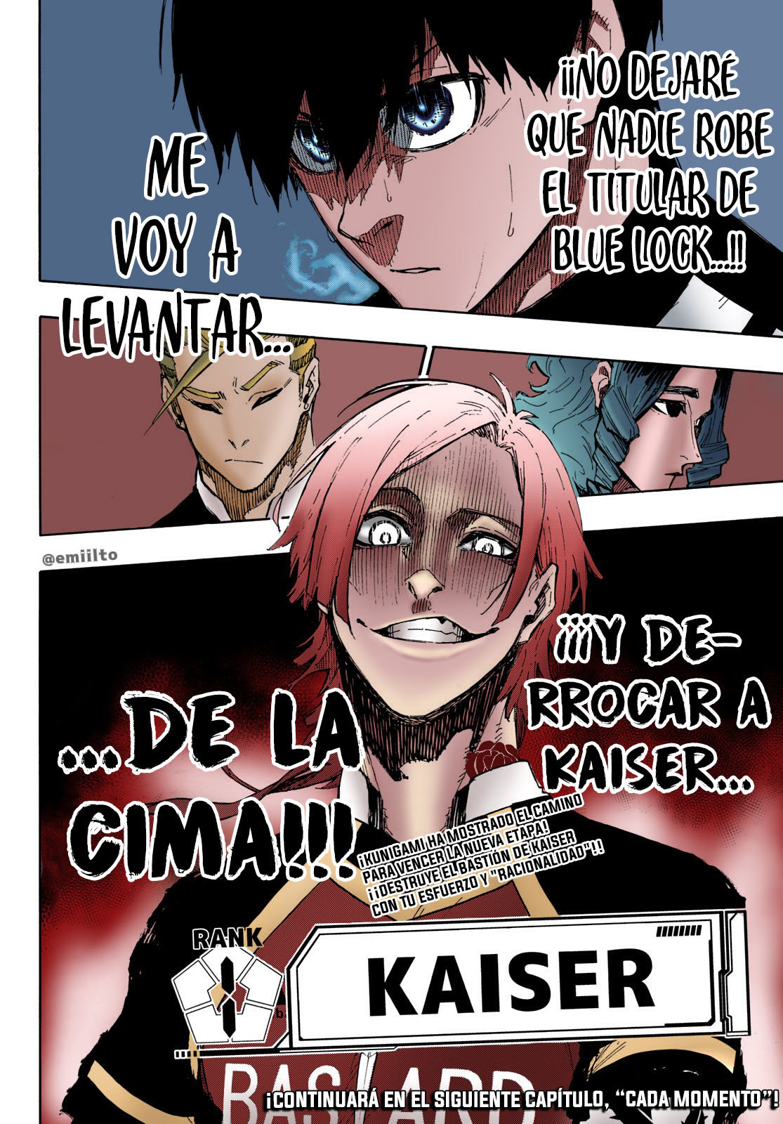 Blue Lock Capitulo 157: Kaiser página 21