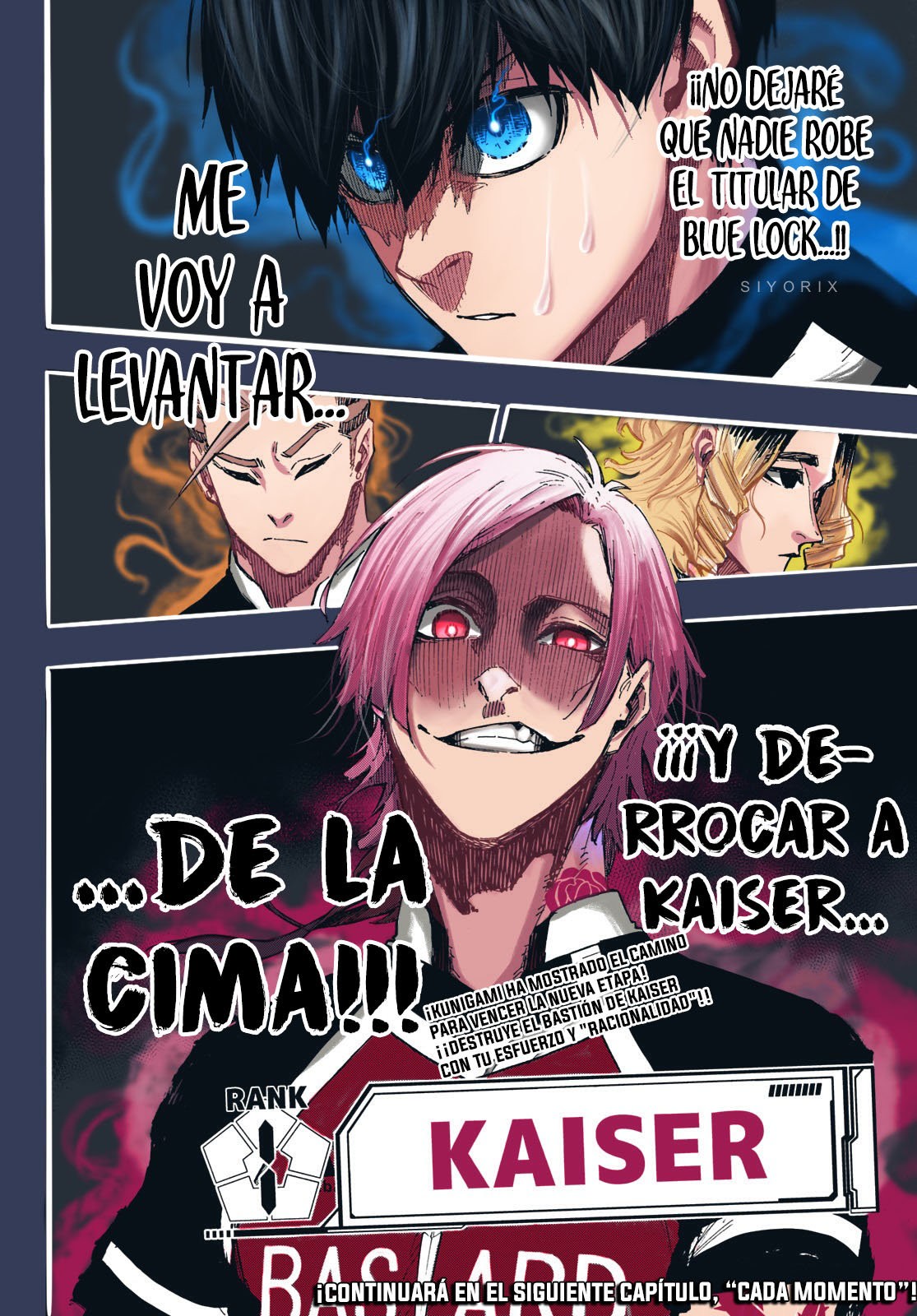 Blue Lock Capitulo 157: Kaiser página 22