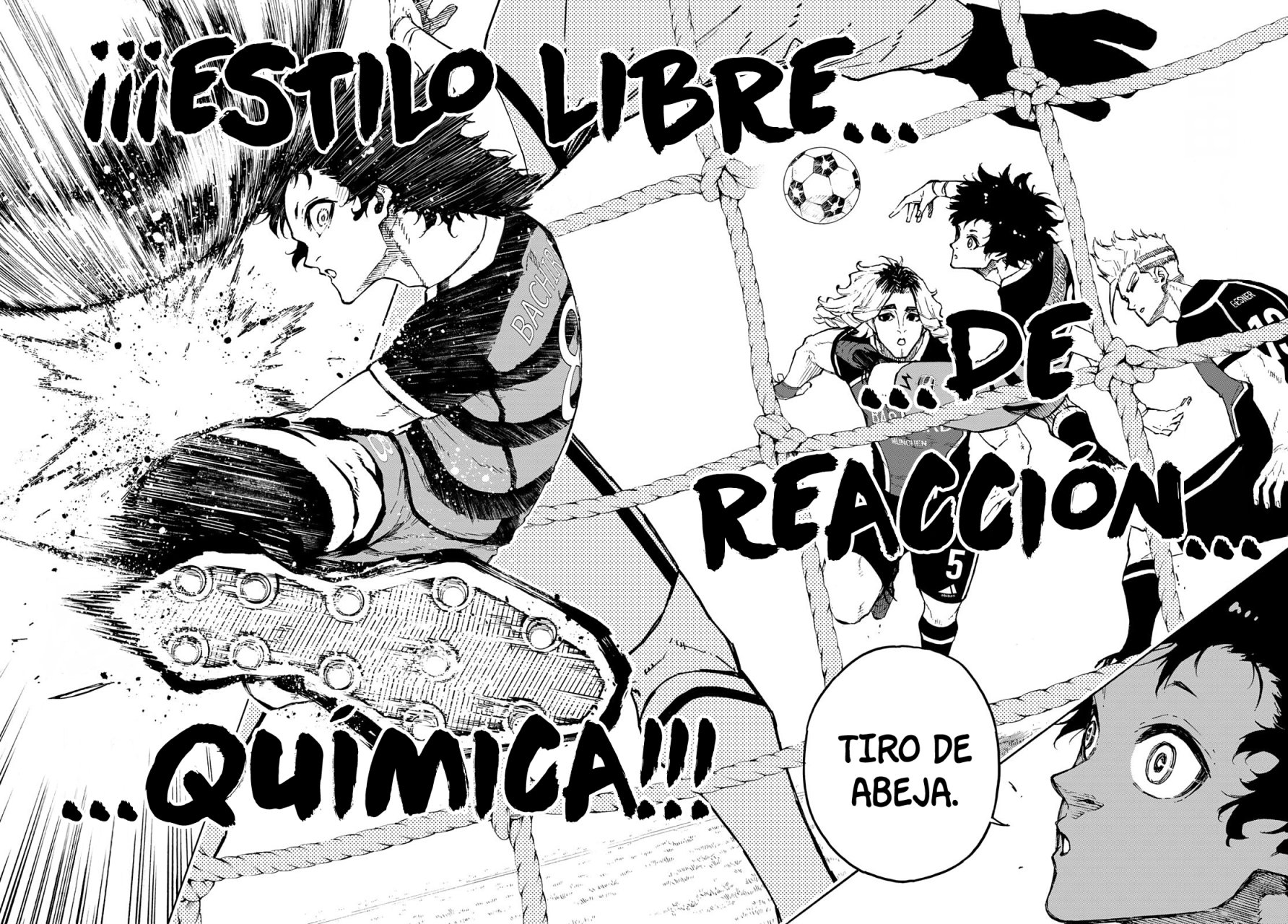 Blue Lock Capitulo 161: Disparo de abeja página 9