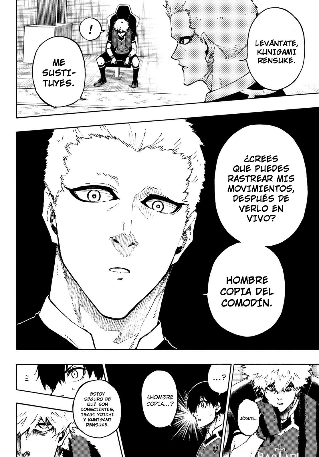 Blue Lock Capitulo 165: Dado por dios página 17