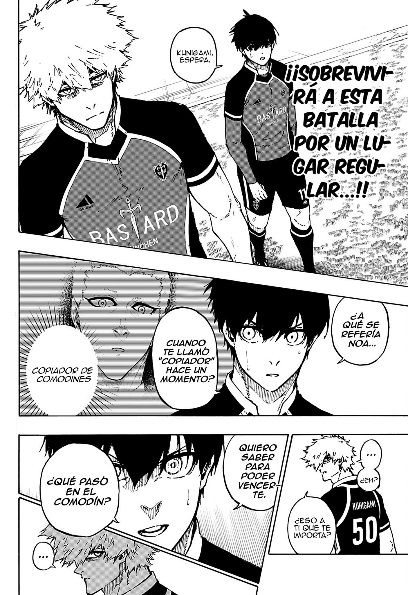 Blue Lock Capitulo 166: Recipiente. página 3