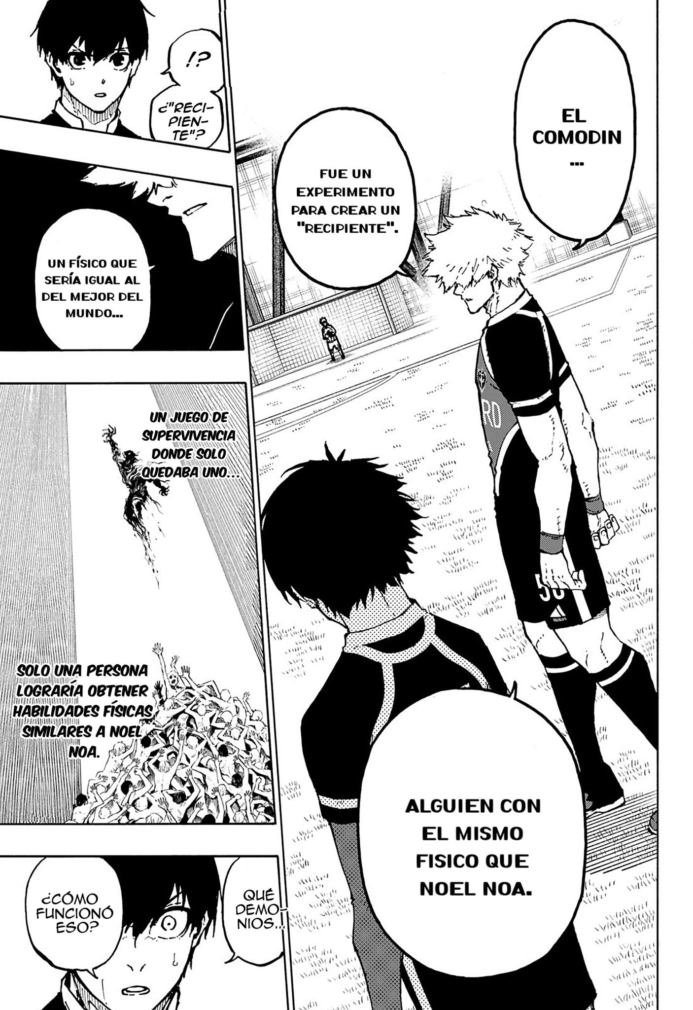 Blue Lock Capitulo 166: Recipiente. página 4