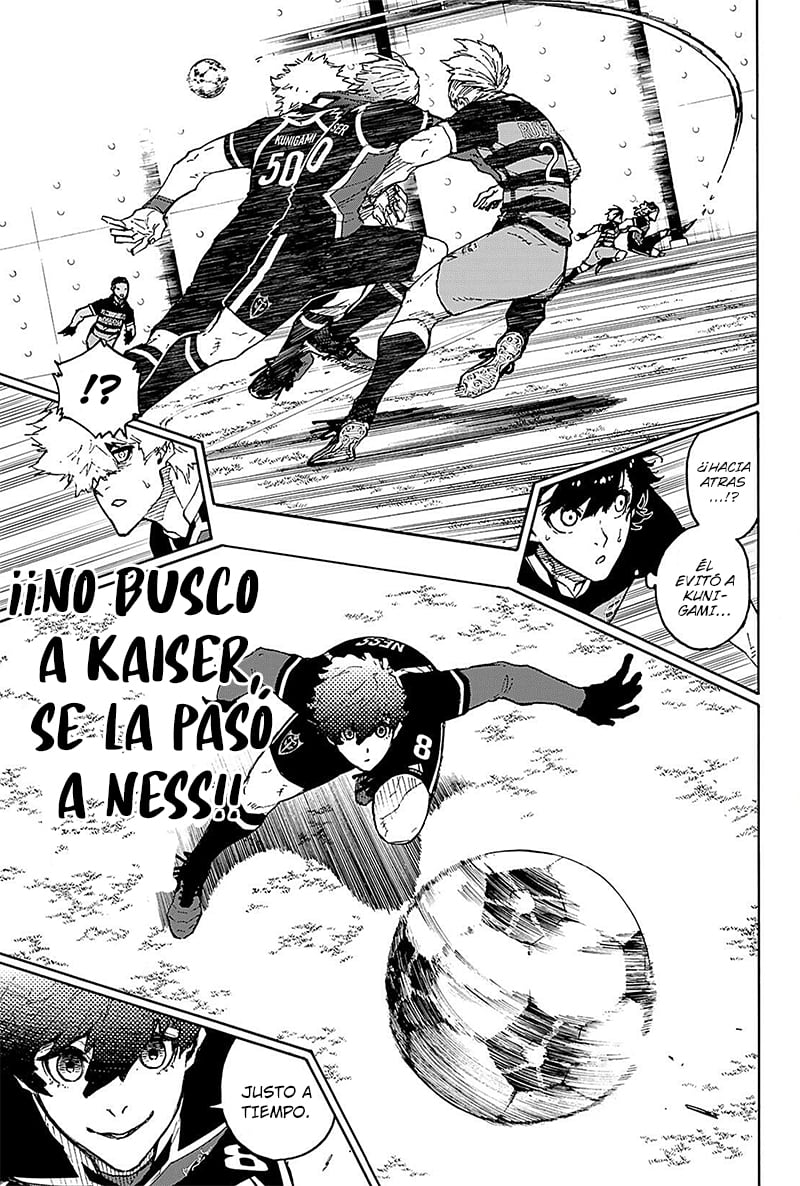 Blue Lock Capitulo 167: Flujo cruzado. página 4