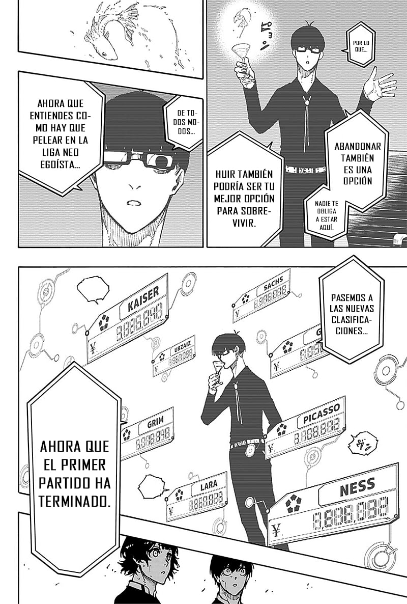 Blue Lock Capitulo 168: El panorama completo. página 17