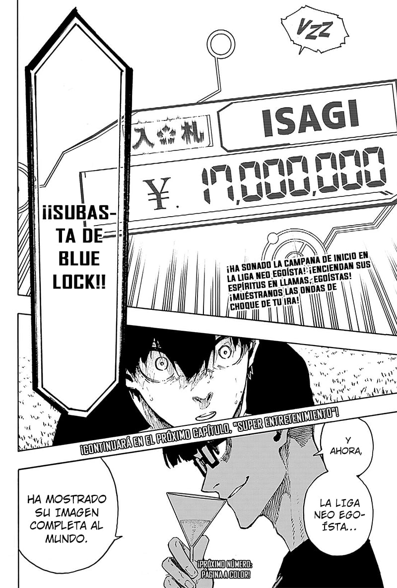 Blue Lock Capitulo 168: El panorama completo. página 20