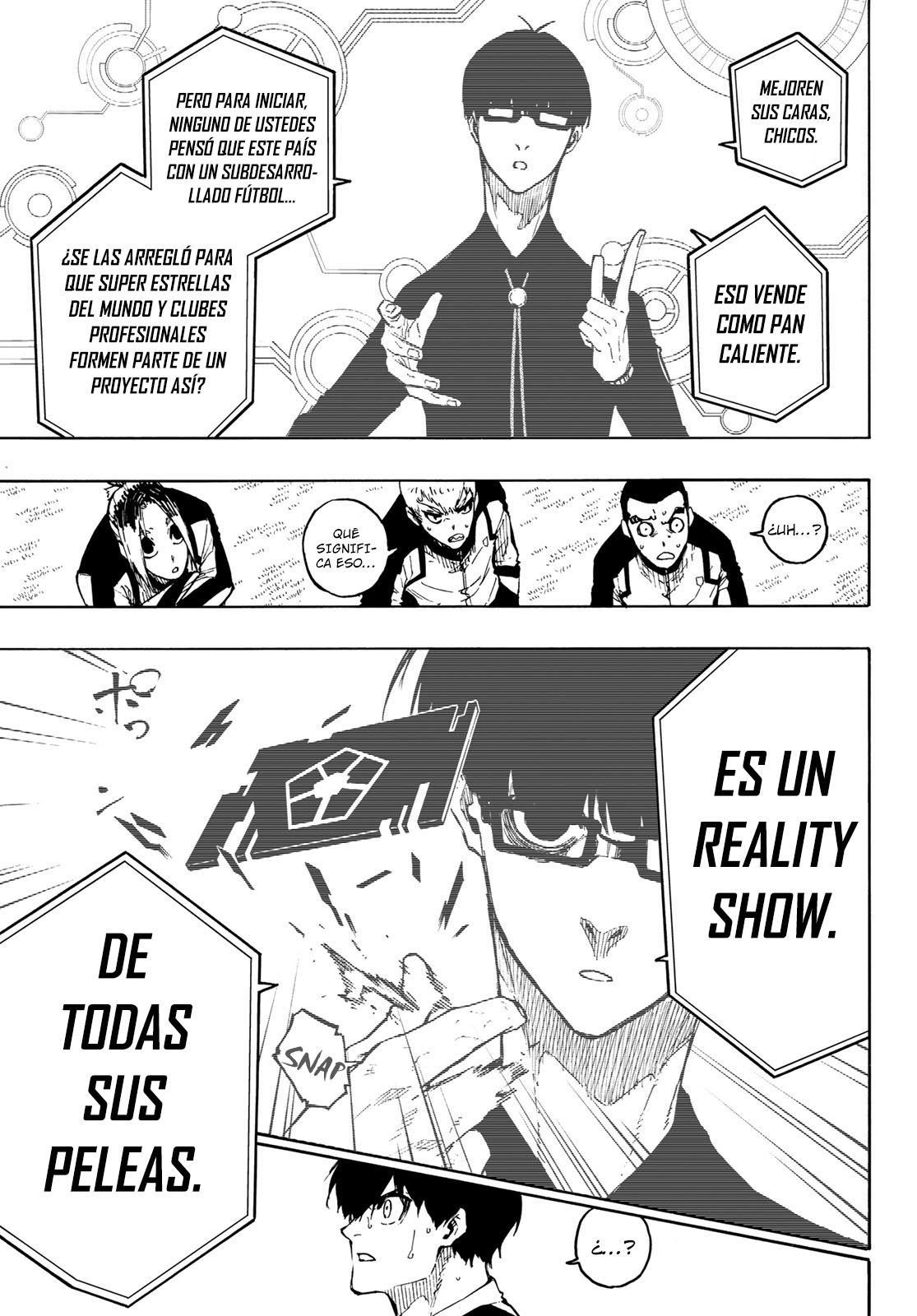 Blue Lock Capitulo 169: Super Entretenimiento. página 11