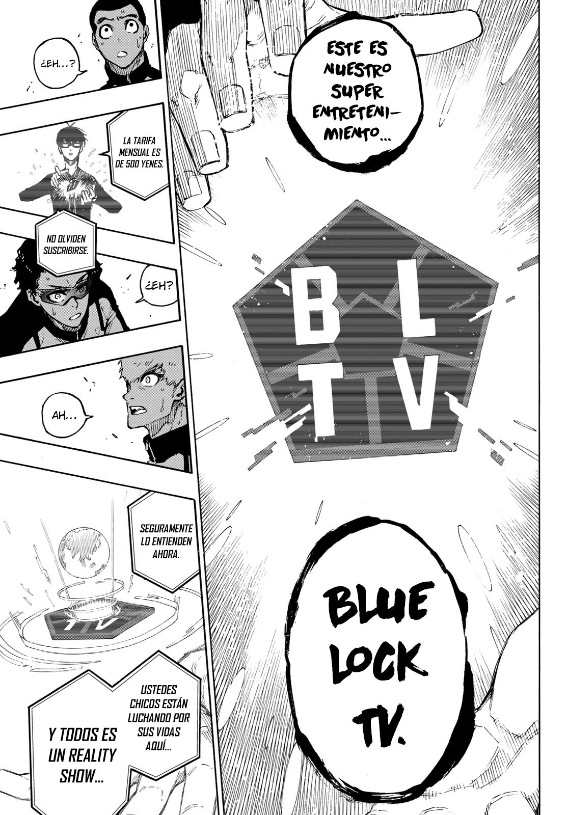 Blue Lock Capitulo 169: Super Entretenimiento. página 13