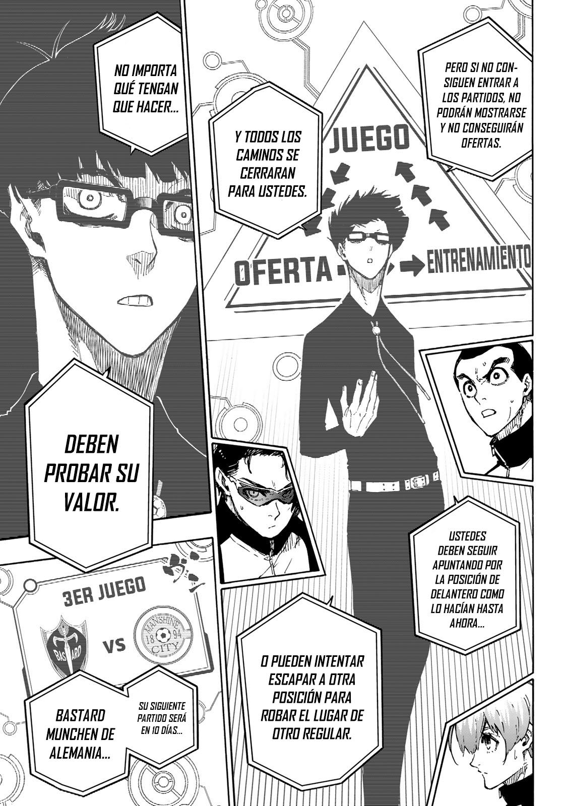 Blue Lock Capitulo 169: Super Entretenimiento. página 18