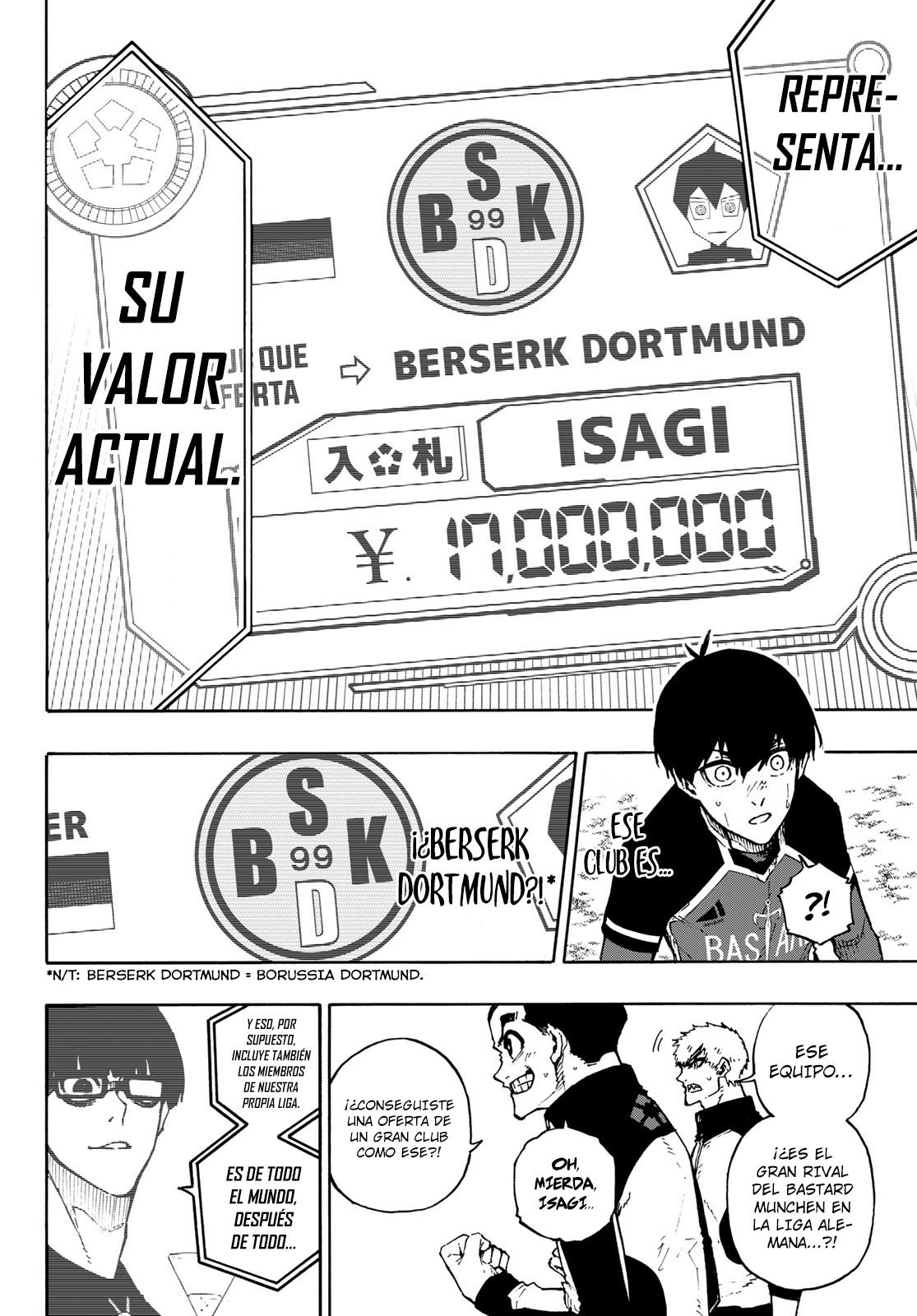 Blue Lock Capitulo 169: Super Entretenimiento. página 4