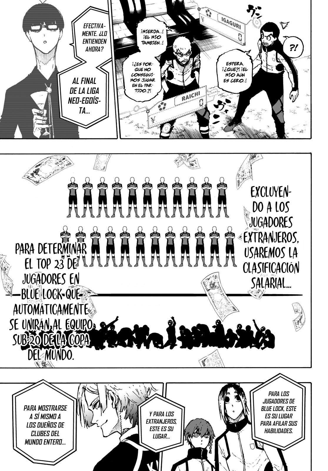 Blue Lock Capitulo 169: Super Entretenimiento. página 7