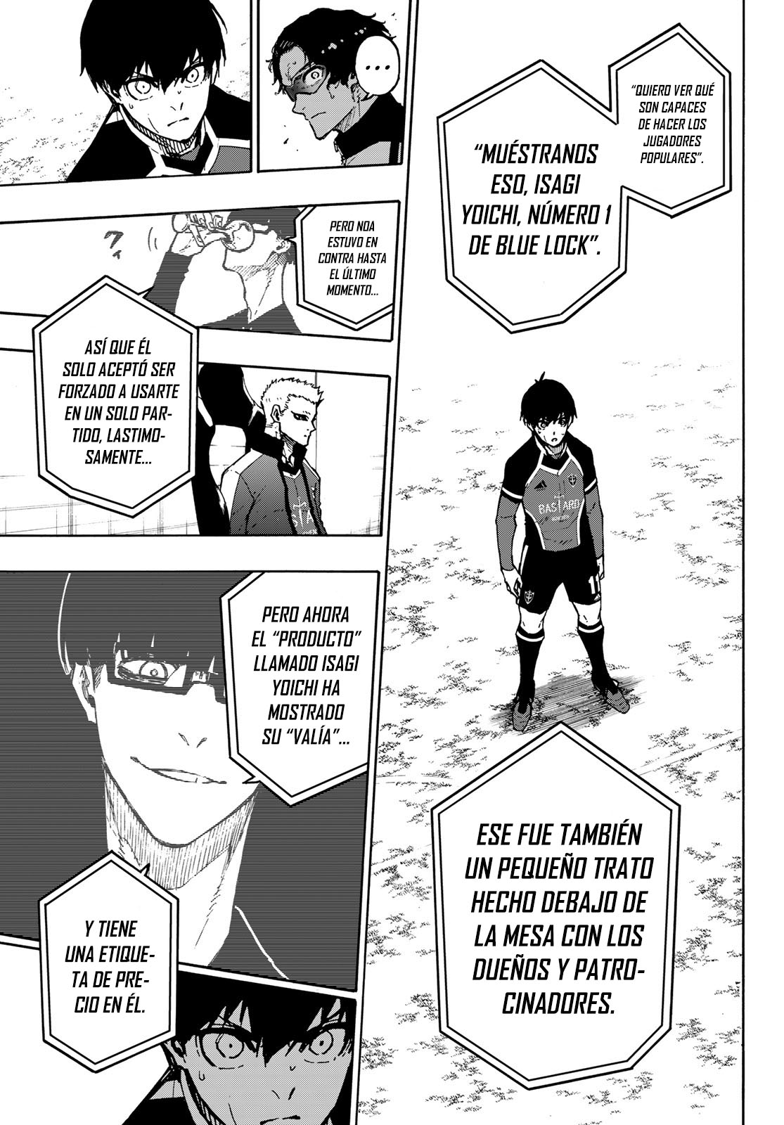 Blue Lock Capitulo 169: Super Entretenimiento. página 9