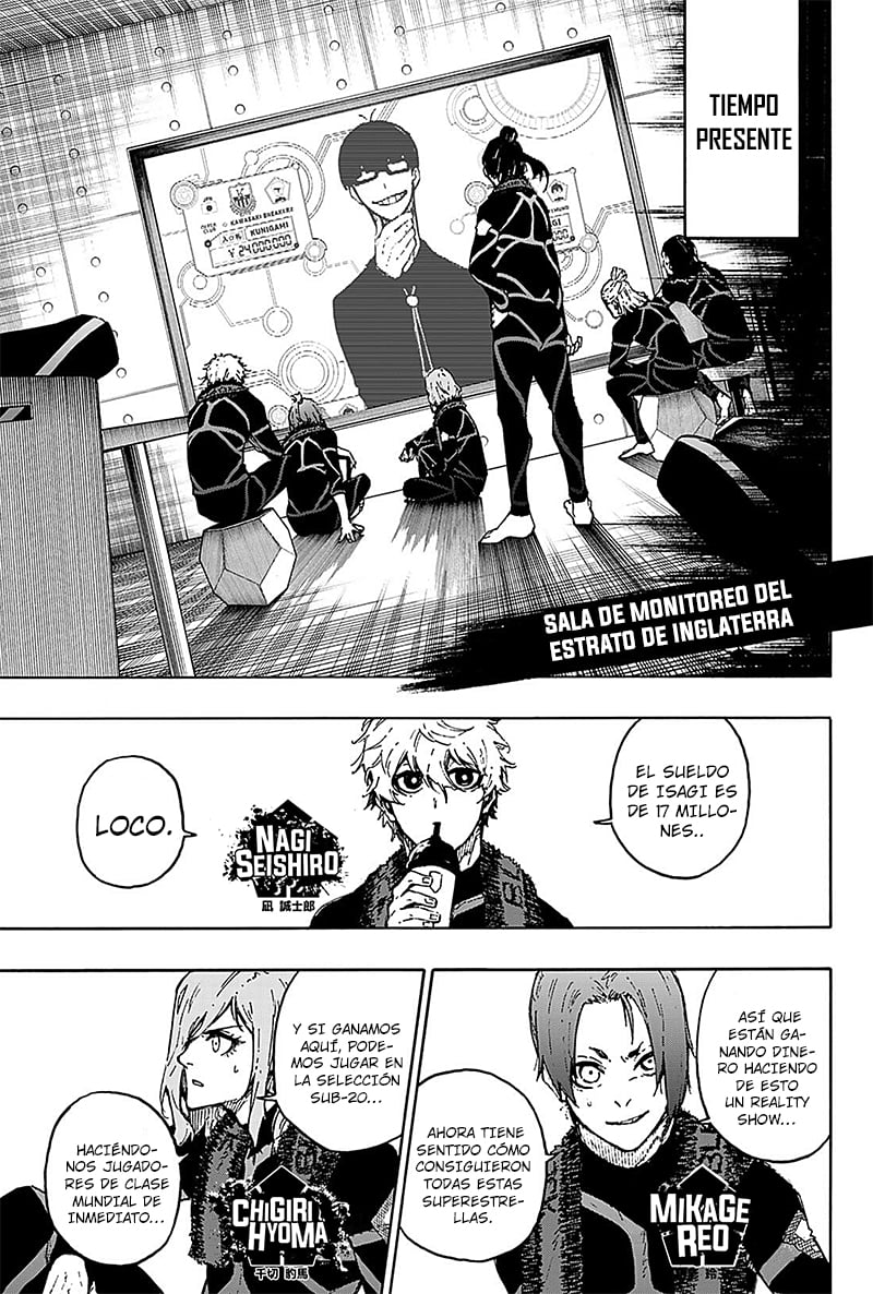 Blue Lock Capitulo 170: Revolución Corporal página 15
