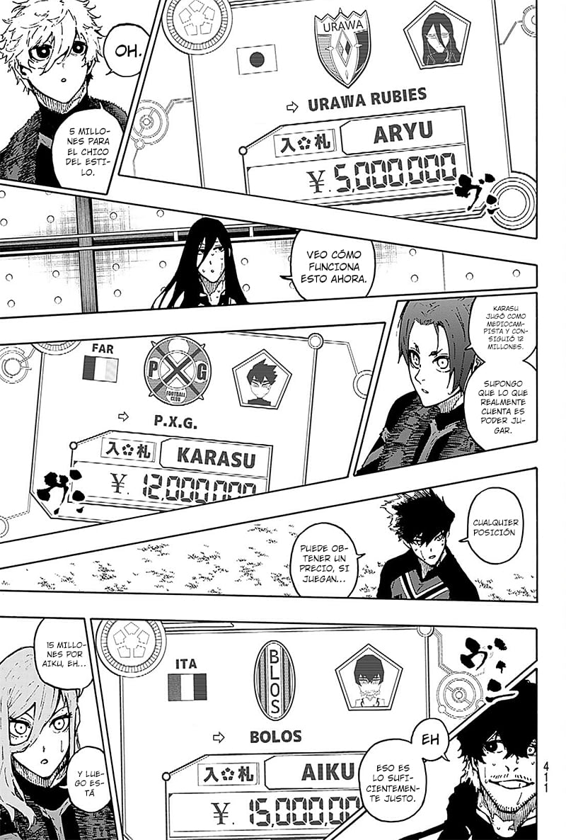 Blue Lock Capitulo 170: Revolución Corporal página 17