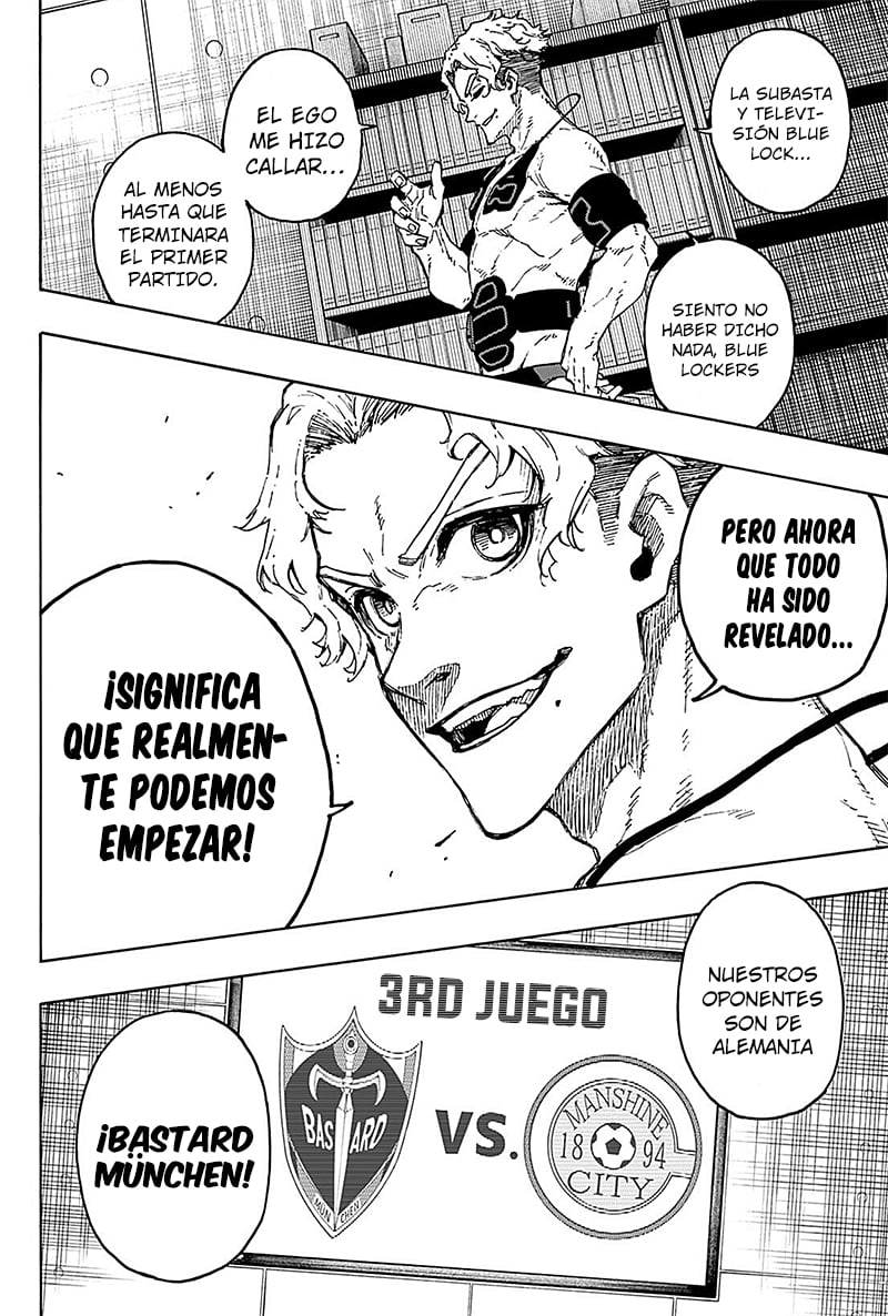 Blue Lock Capitulo 170: Revolución Corporal página 20