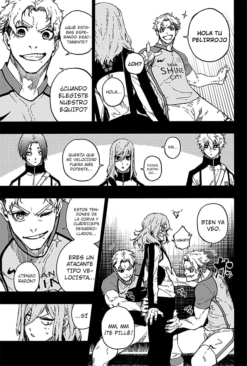 Blue Lock Capitulo 170: Revolución Corporal página 4