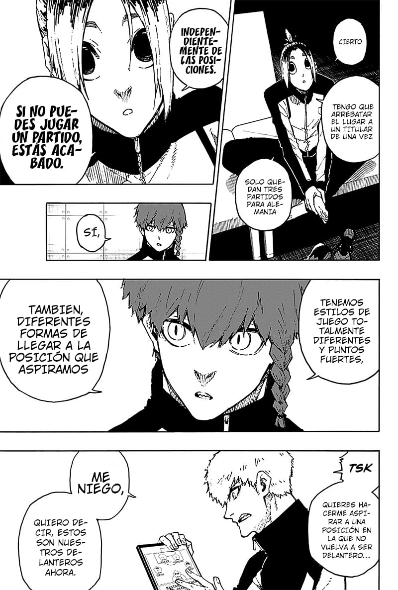 Blue Lock Capitulo 171: Después del partido. página 6