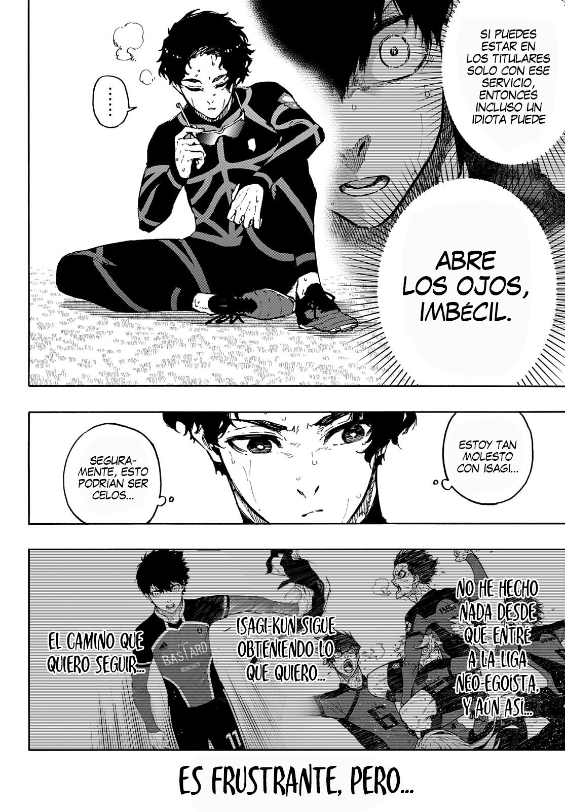 Blue Lock Capitulo 172: Pensamientos más íntimos. página 13