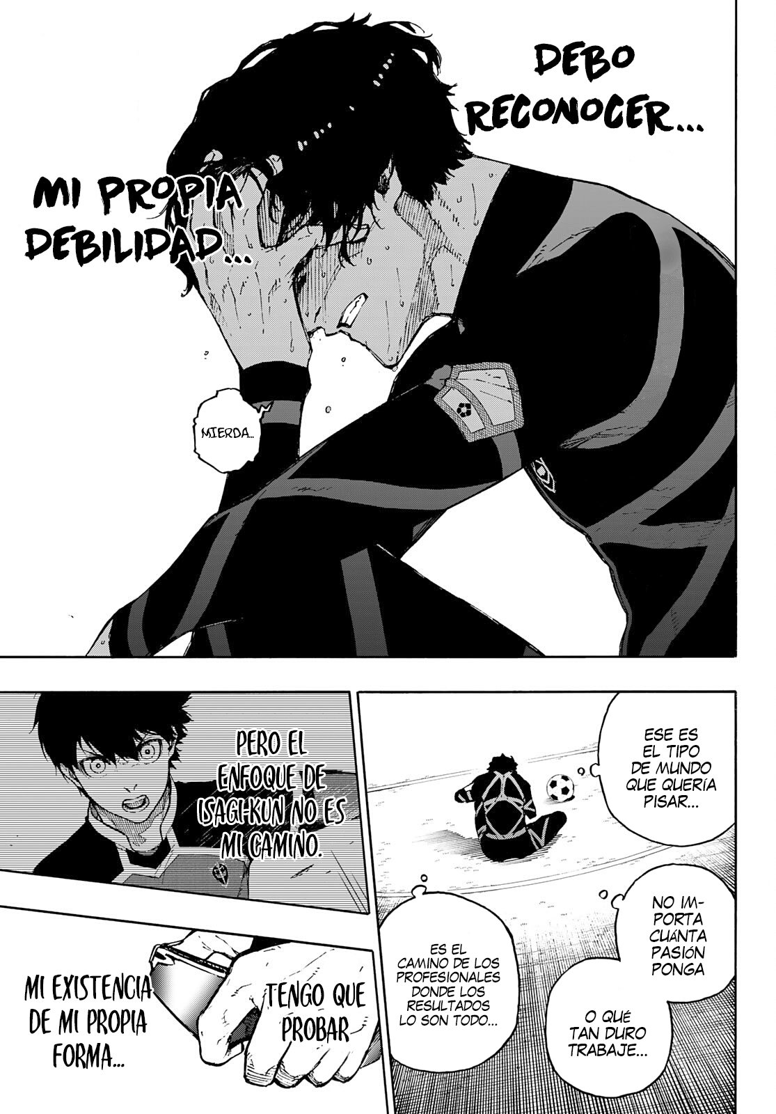 Blue Lock Capitulo 172: Pensamientos más íntimos. página 14