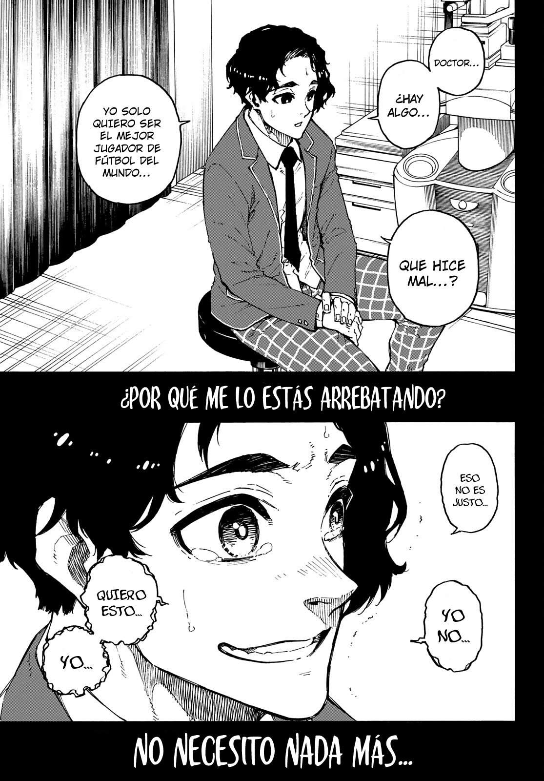 Blue Lock Capitulo 172: Pensamientos más íntimos. página 8