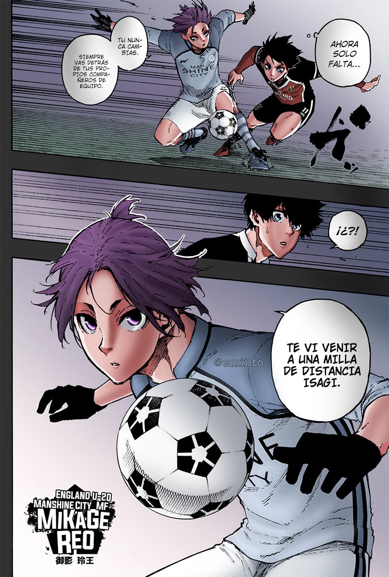 Blue Lock Capitulo 174: Tiro inicial. página 10