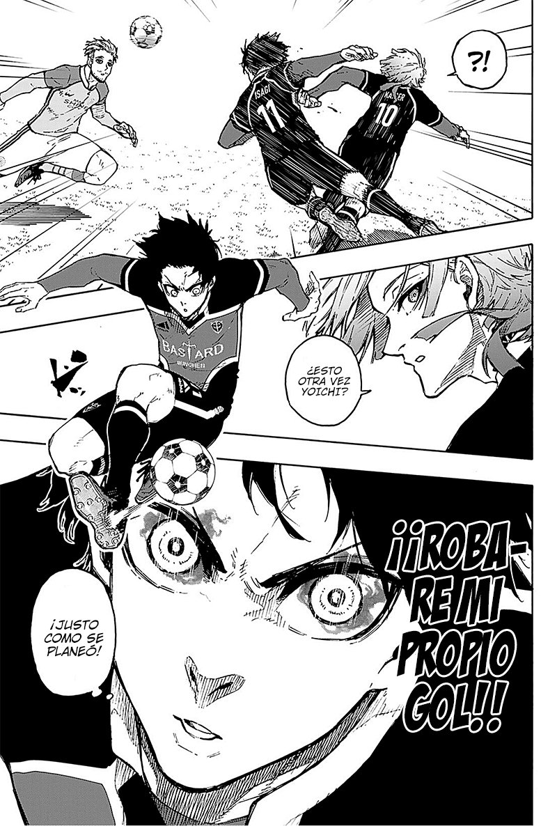 Blue Lock Capitulo 174: Tiro inicial. página 9