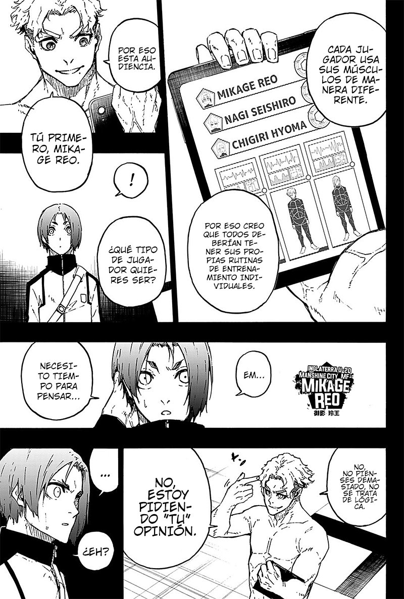 Blue Lock Capitulo 175: Ideal y Realidad. página 6