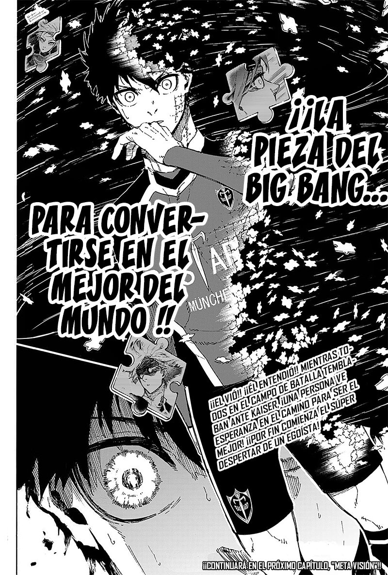 Blue Lock Capitulo 181: Pieza Big Bang. página 16