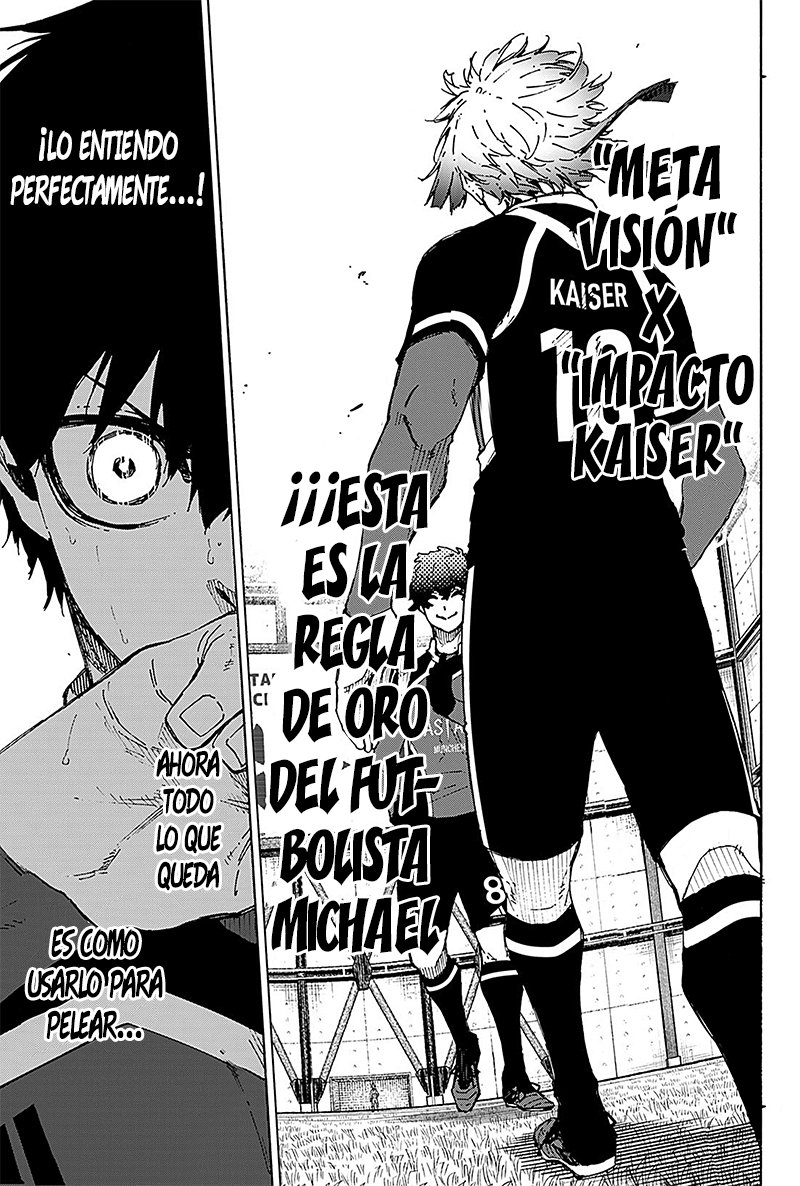Blue Lock Capitulo 182: Meta Visión página 12
