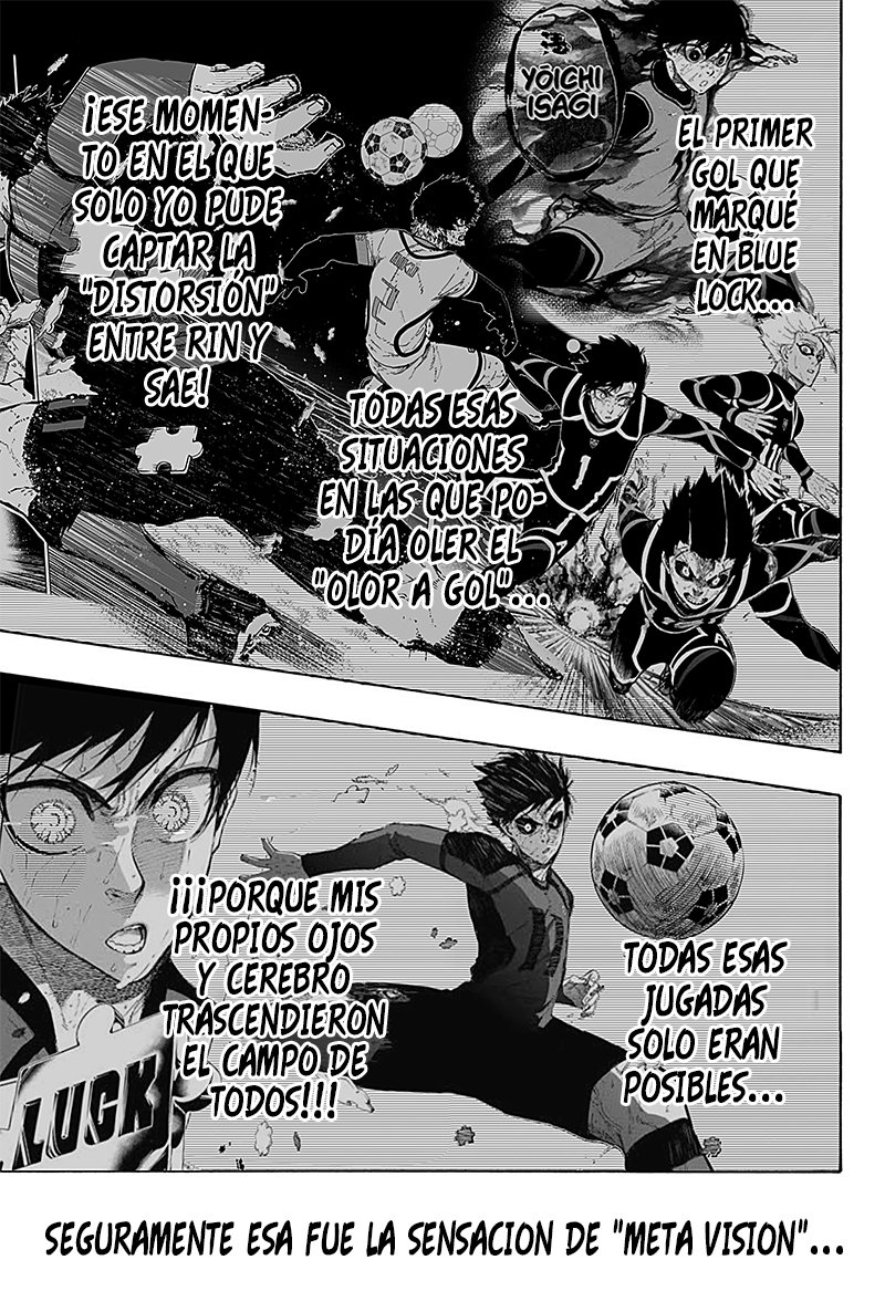 Blue Lock Capitulo 182: Meta Visión página 14