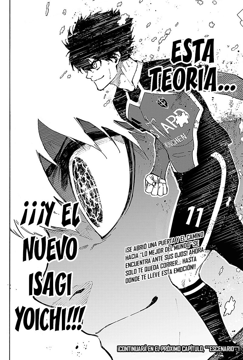 Blue Lock Capitulo 182: Meta Visión página 20