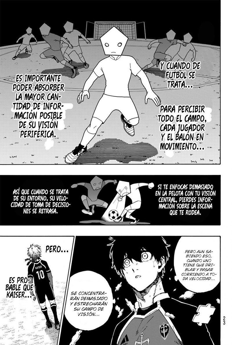 Blue Lock Capitulo 182: Meta Visión página 7