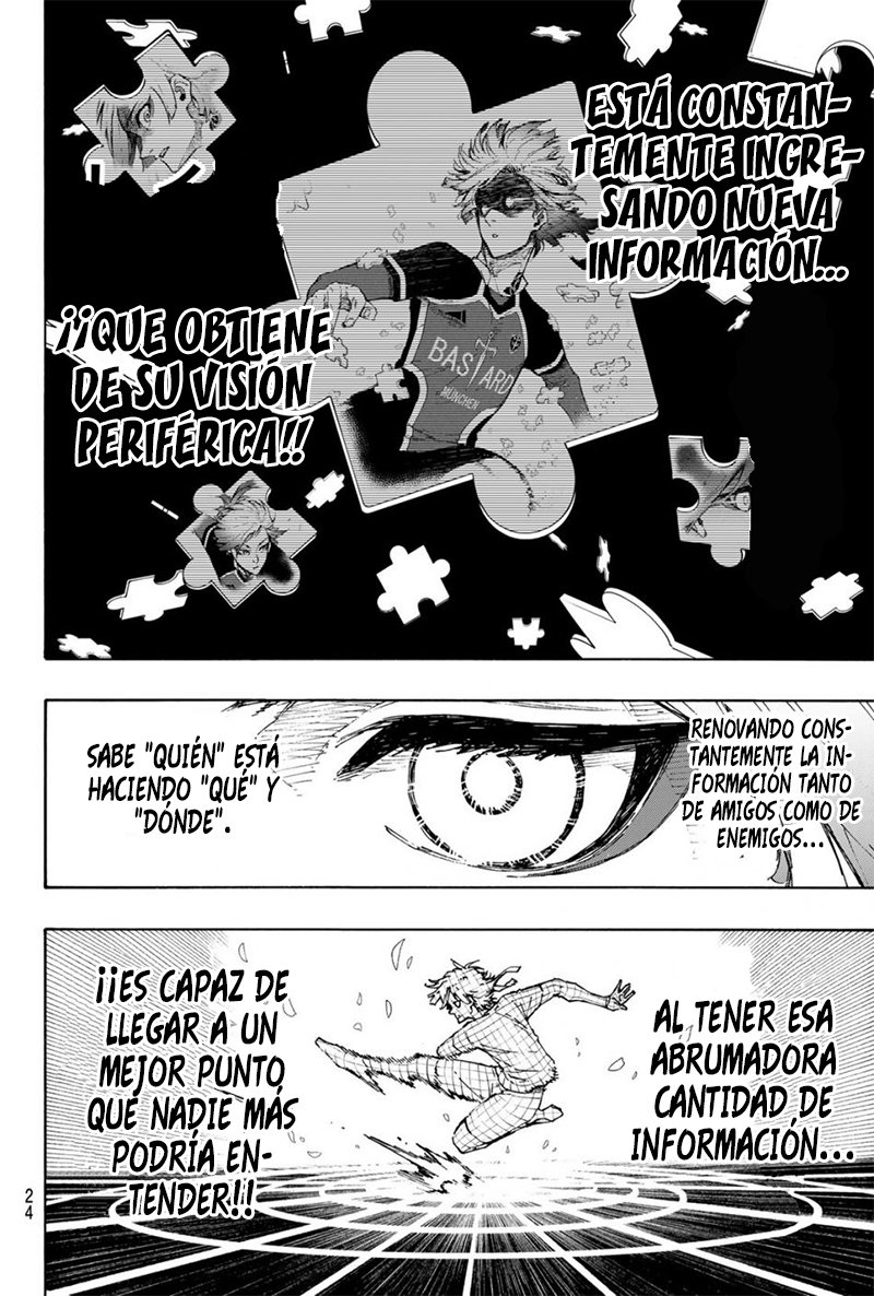 Blue Lock Capitulo 182: Meta Visión página 8
