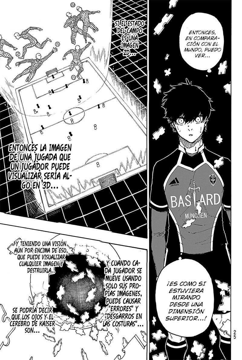 Blue Lock Capitulo 182: Meta Visión página 9