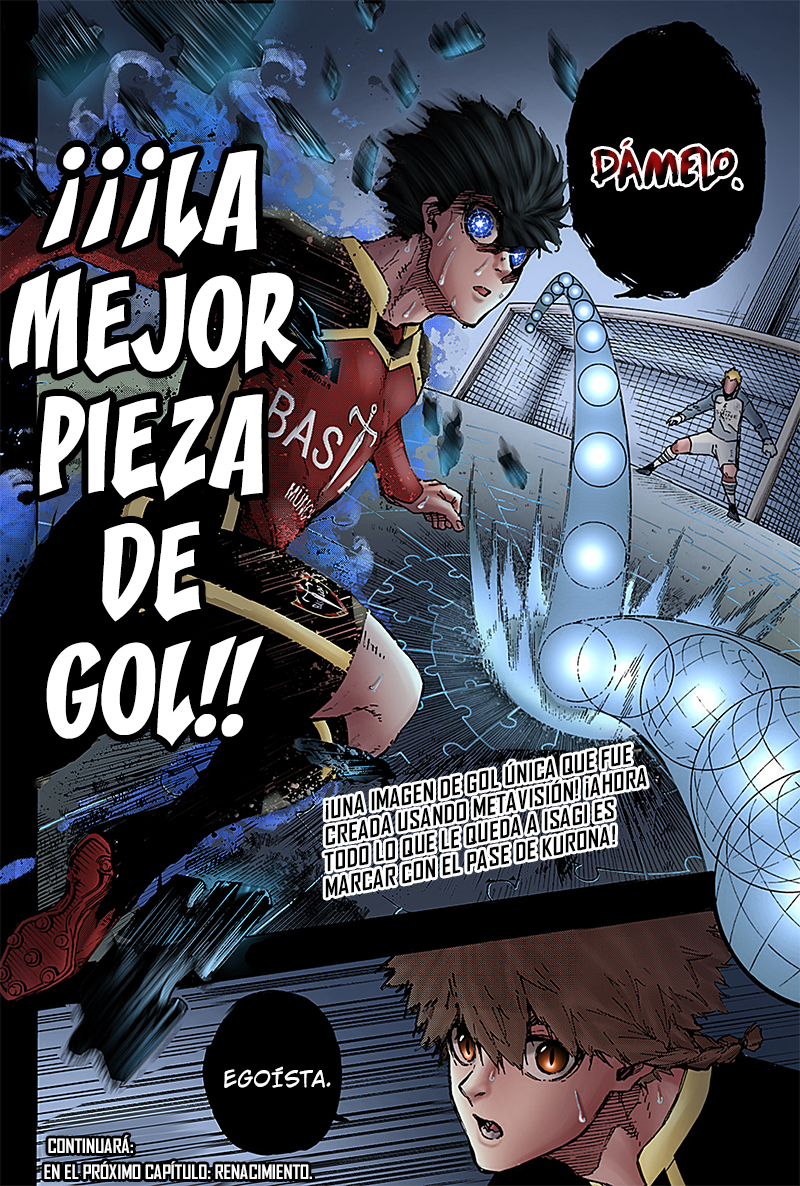Blue Lock Capitulo 184: La mejor pieza del gol página 18