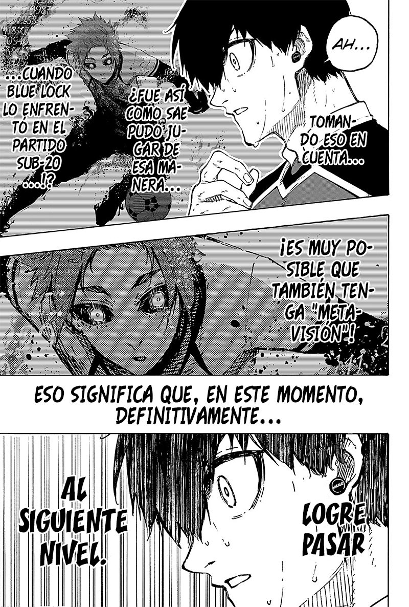 Blue Lock Capitulo 186: Karma página 8