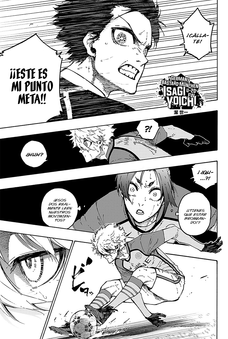 Blue Lock Capitulo 189: "Si, jefe" página 16