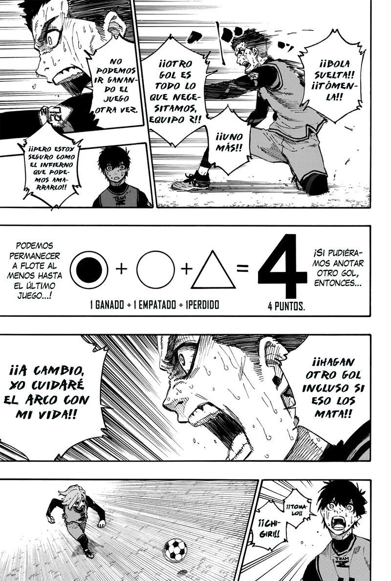 Blue Lock Capitulo 19: Desventaja página 8