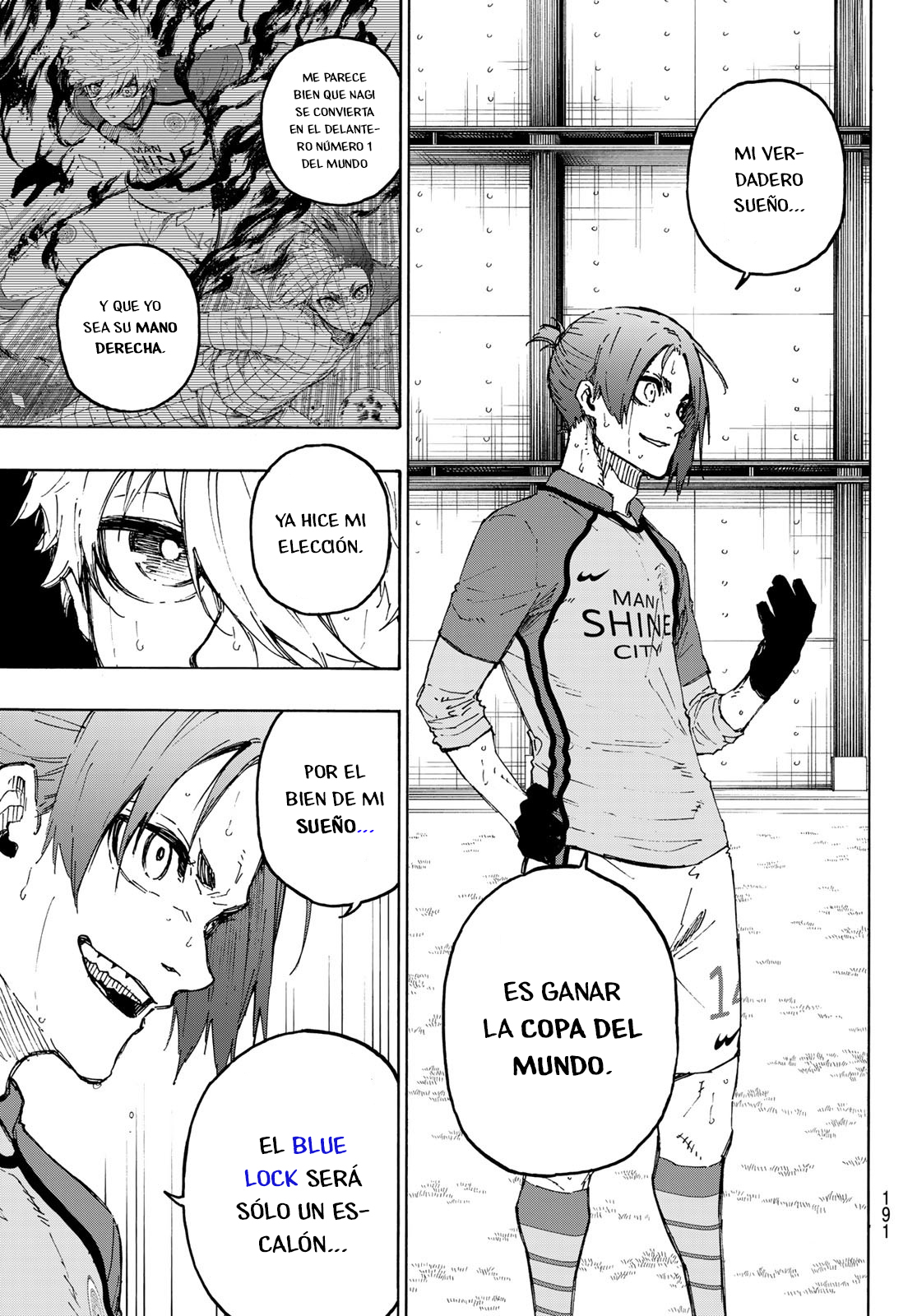Blue Lock Capitulo 192: Convulsión página 8