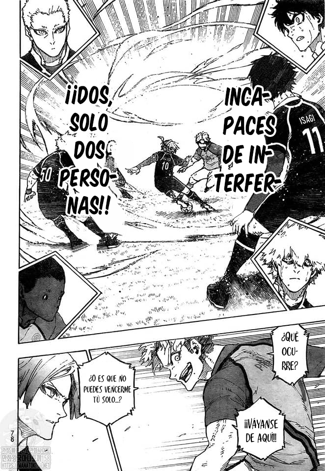 Blue Lock Capitulo 193: Colmillos página 11