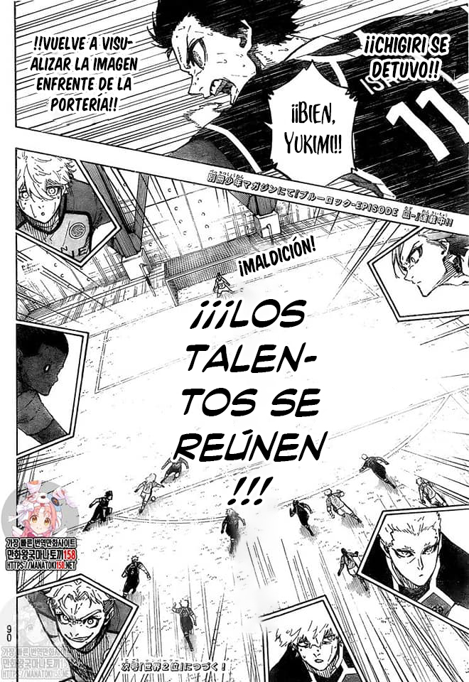 Blue Lock Capitulo 193: Colmillos página 21