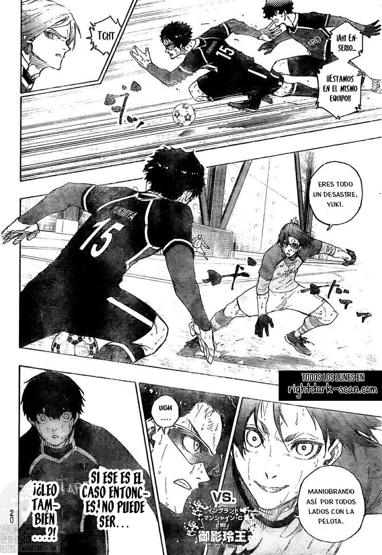 Blue Lock Capitulo 197: Protagonista página 10