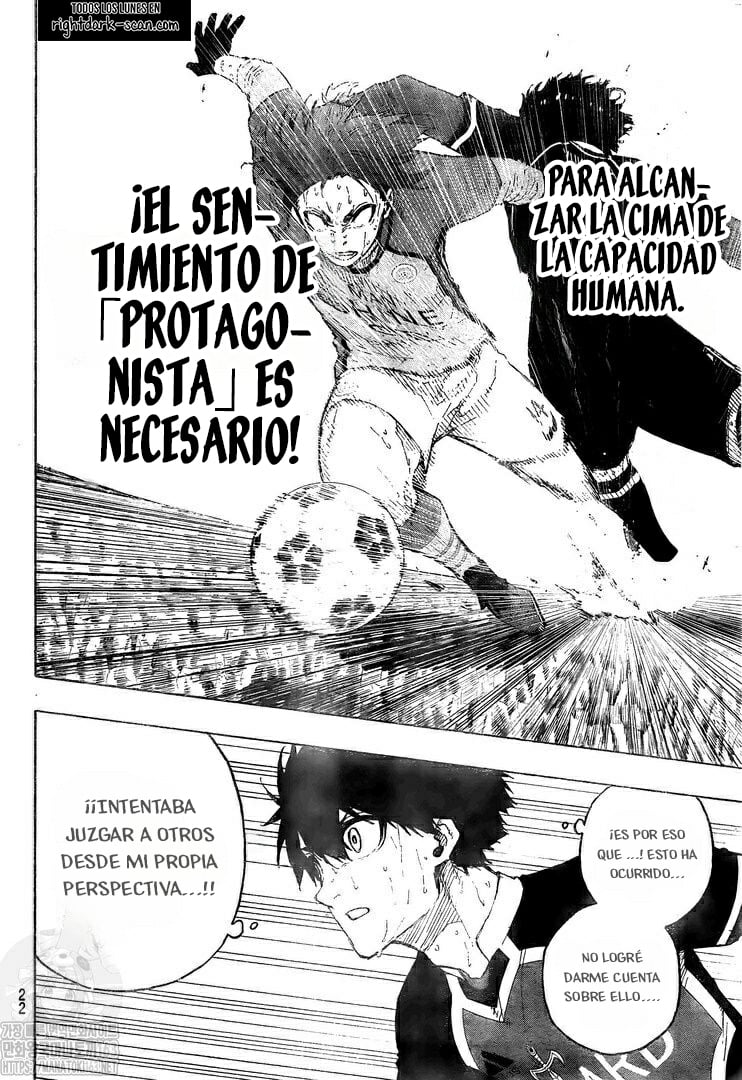 Blue Lock Capitulo 197: Protagonista página 12