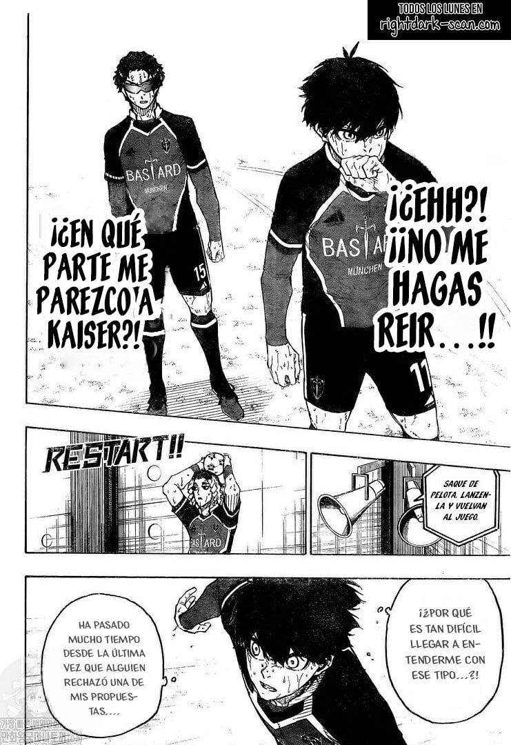 Blue Lock Capitulo 197: Protagonista página 6