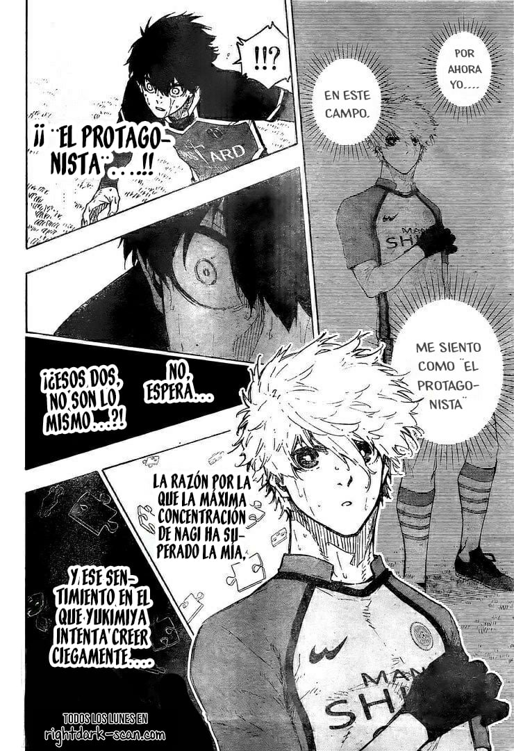 Blue Lock Capitulo 197: Protagonista página 8