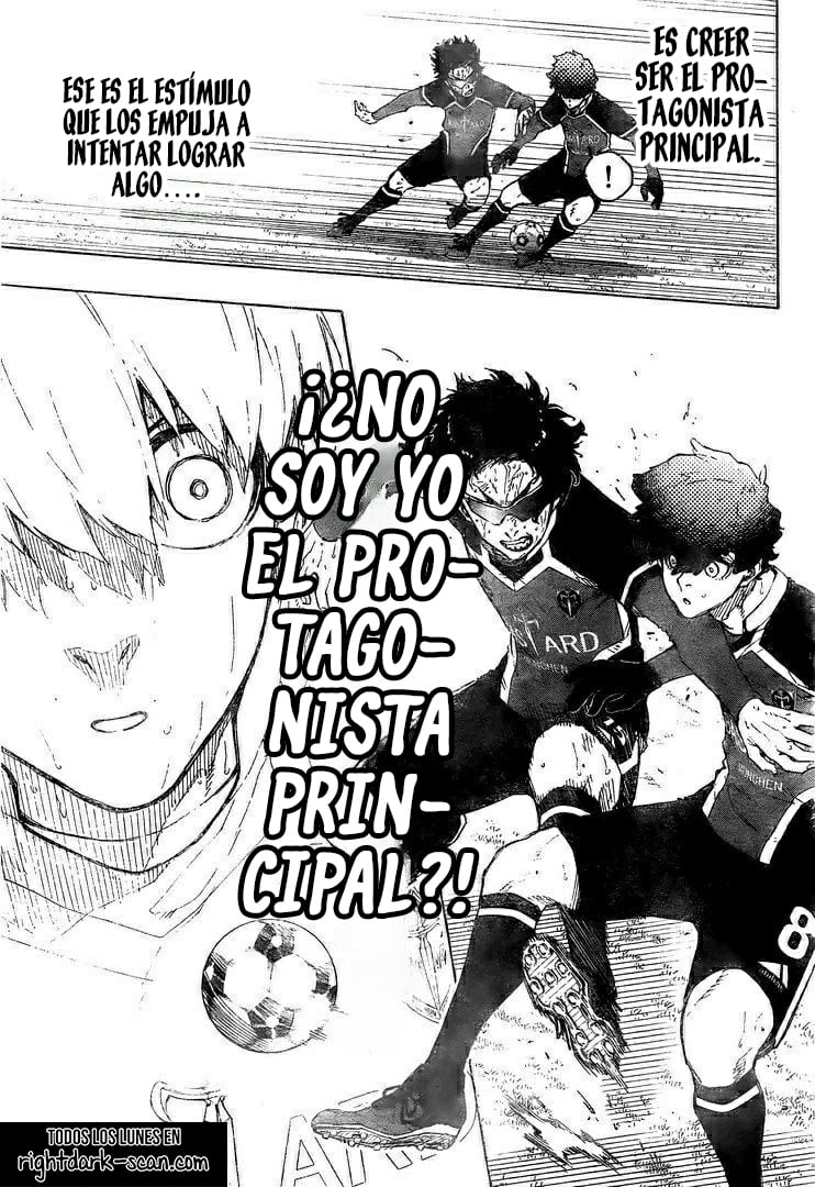 Blue Lock Capitulo 197: Protagonista página 9