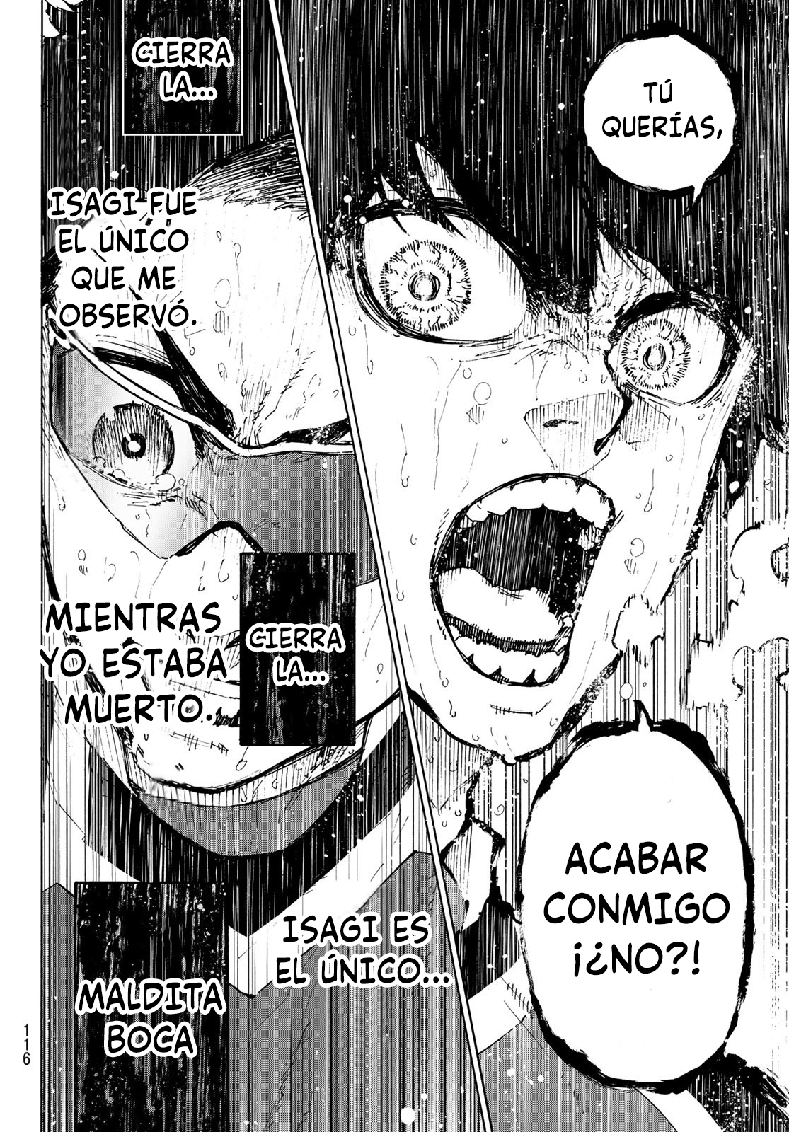 Blue Lock Capitulo 202: Corazón de espada página 12